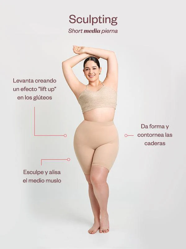 Sculpting Short Media Pierna