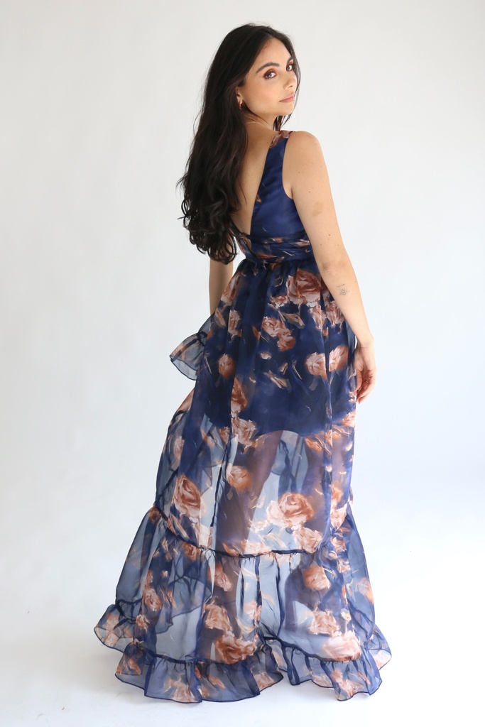 Grecia Vestido Floreado