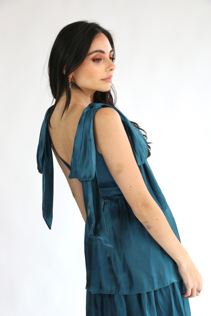 Luna Vestido Moños Tirante