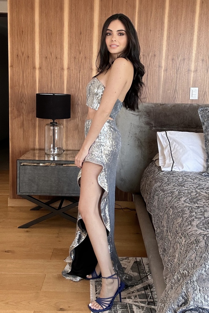 Vestido Conjunto Silver