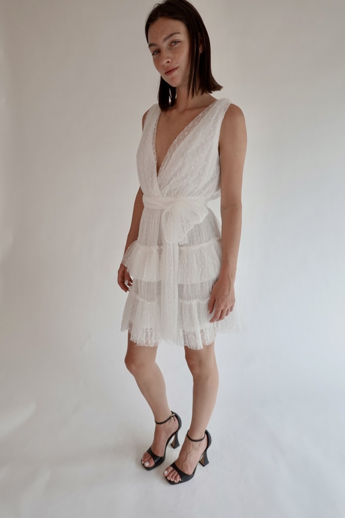 Vestido Corto Blanco