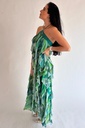 Vestido Halter Mesh Verde