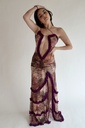 Vestido Mesh Cut Out
