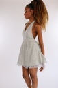 Vestido Corto Textura Mint