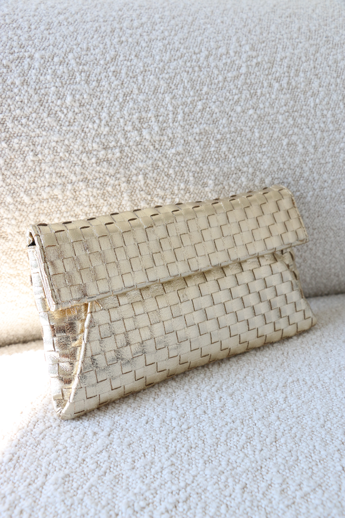 Amy Clutch Gold