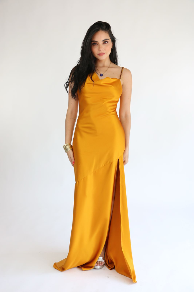 Velora Dress Yellow