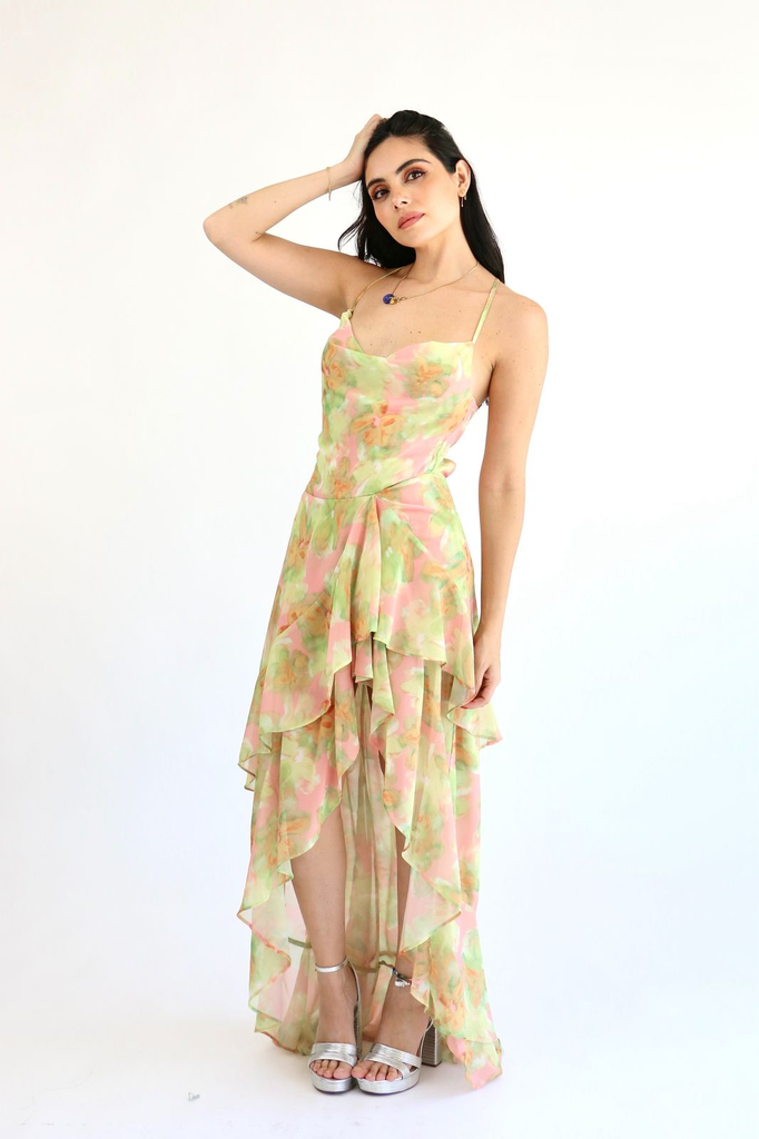 [RB05708] Nova Dress Pink (S)