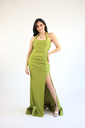 Galaxia Dress Green