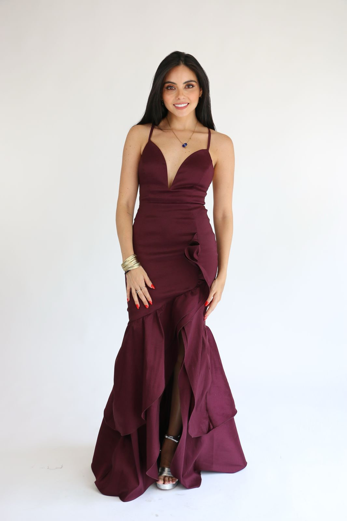 [RB05770] Mirage Dress Morado (S)