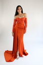 Solstice Dress Orange