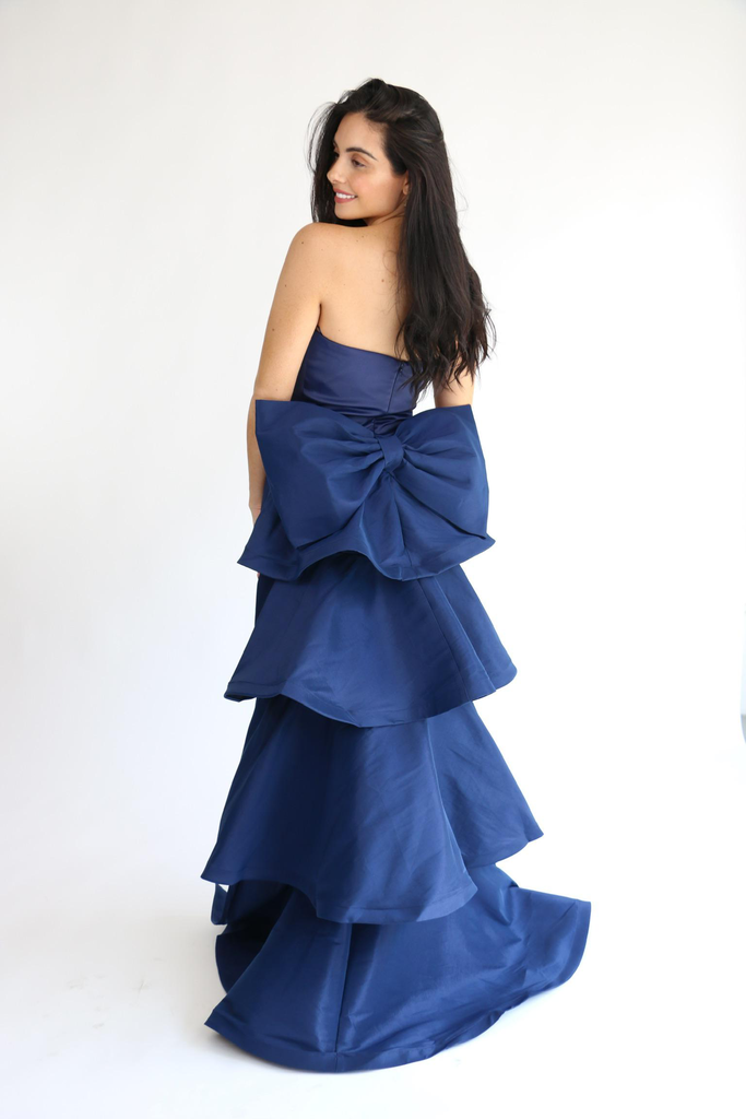 [RB05898] Cristal Dress Blue (S)