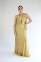 Lluvia Dress Gold