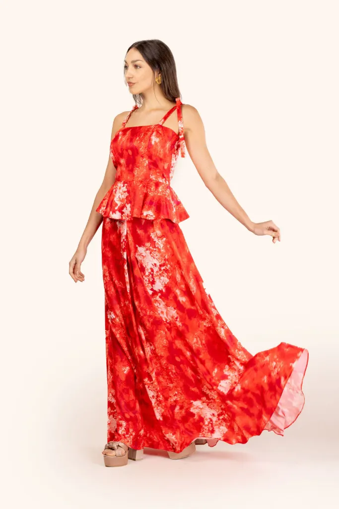 [RB06443] Marisol Conjunto Rojo (S)