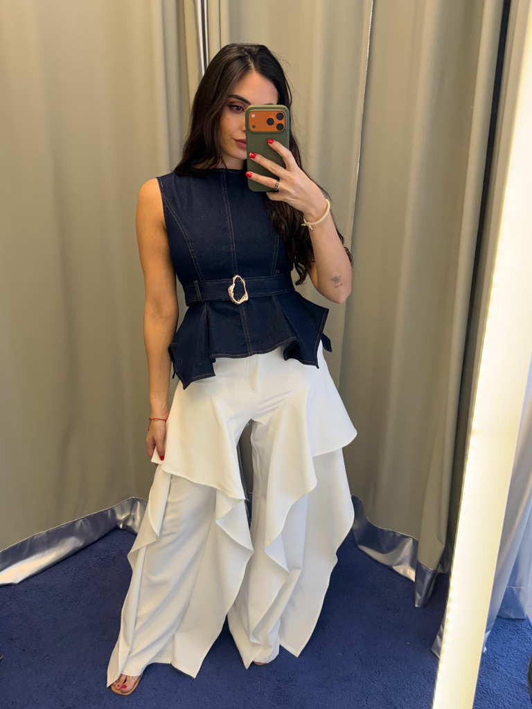 Pantalon Rubi Blanco