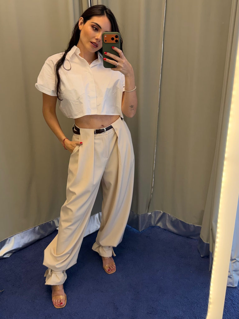 [RB06652] Marina Pantalon Beige (S)