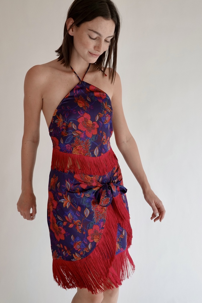 Conjunto Falda Flecos