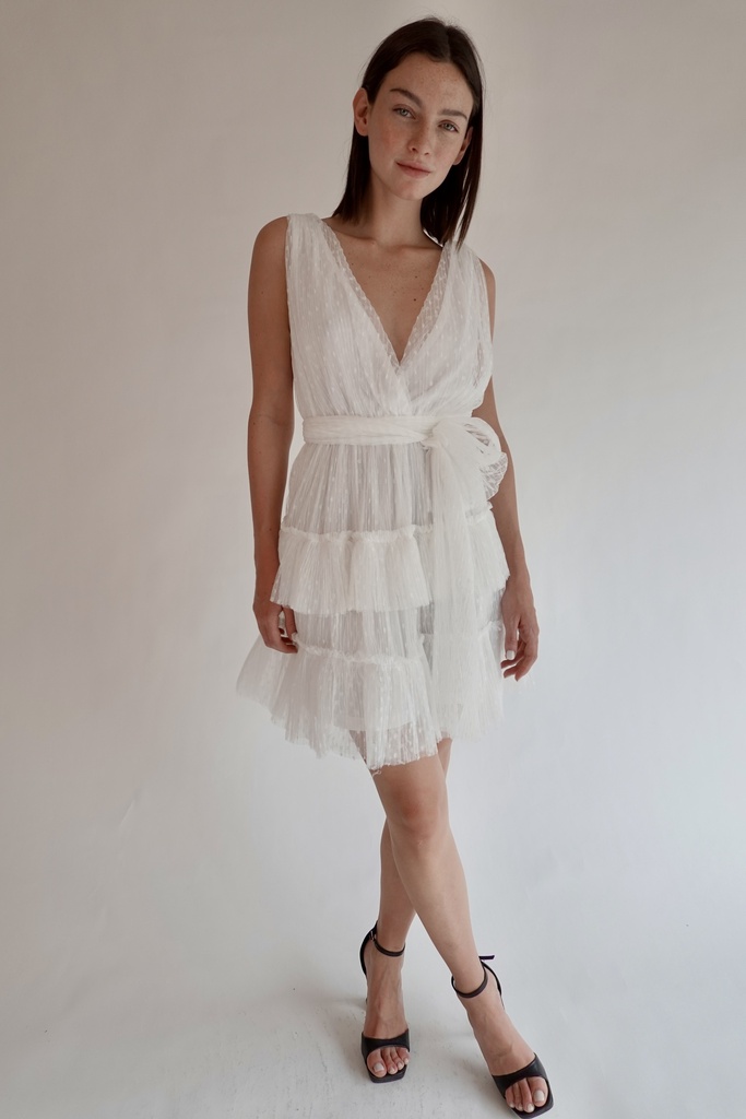 Vestido Corto Blanco
