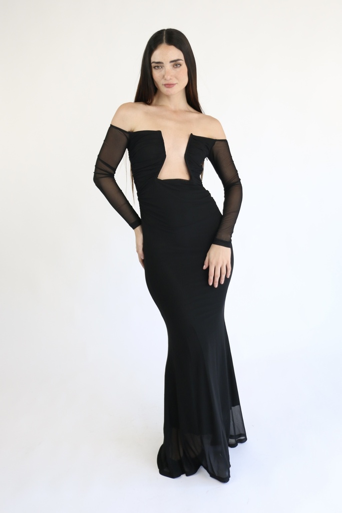 Angola Dress Negro