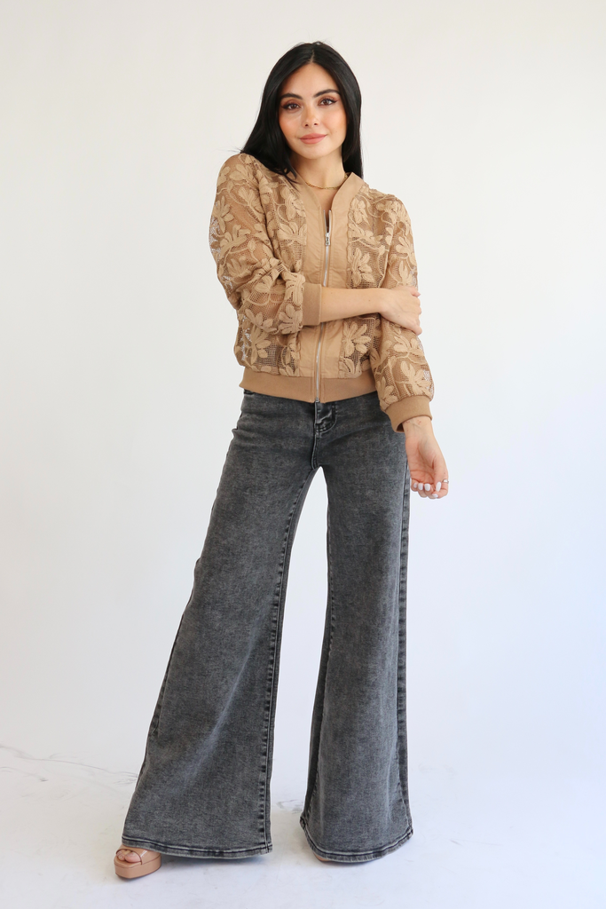 Phoenix Jeans Denim Gris
