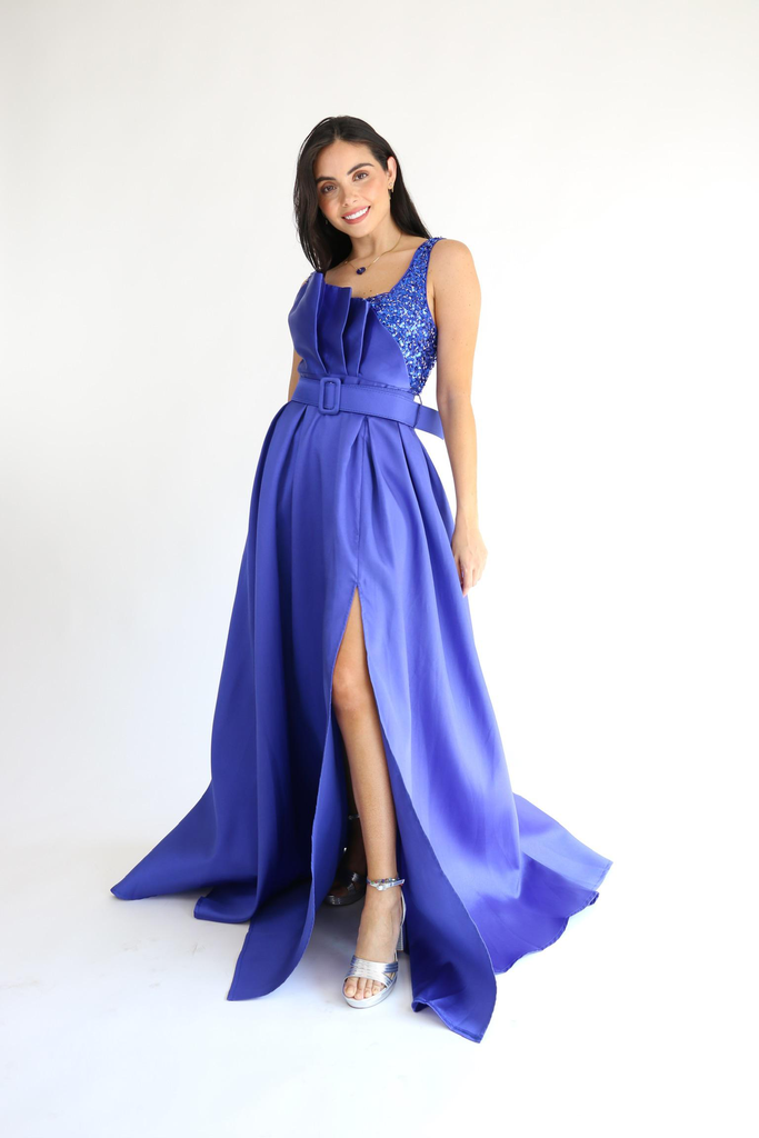 Titan Dress Blue