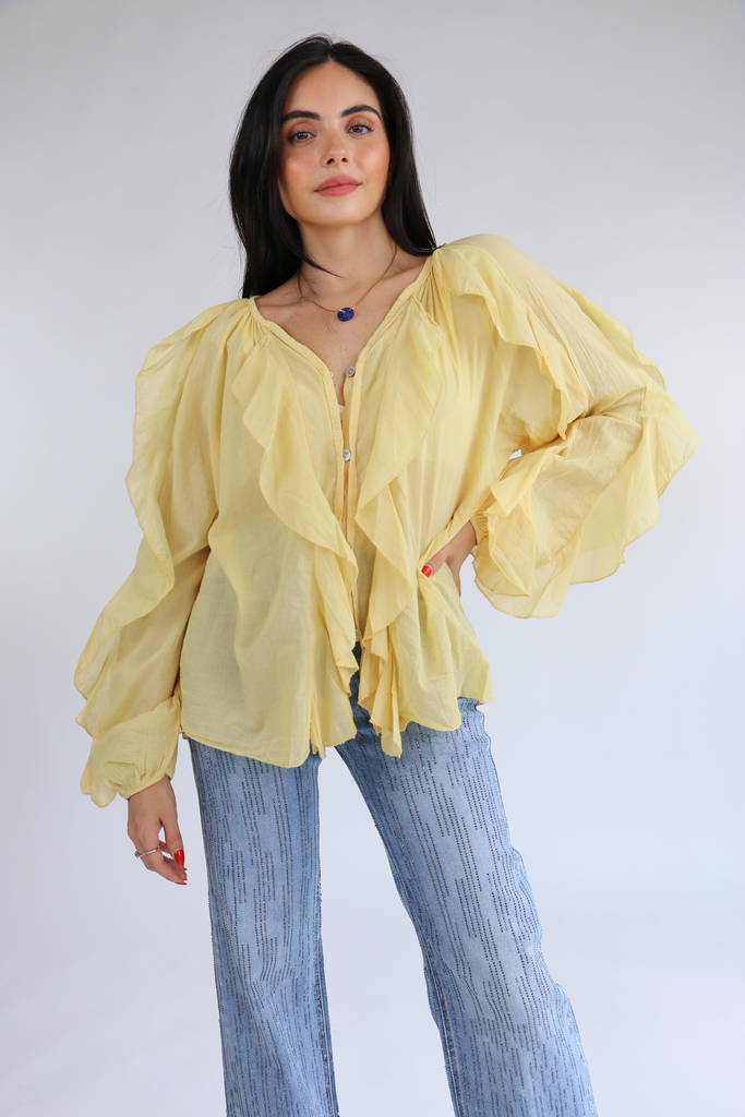 [RB05814] Cotton Serpentine Amarillo