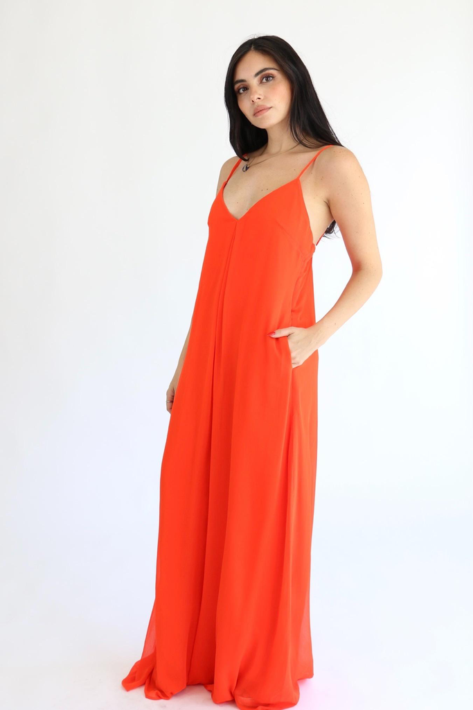 Gaia Jumpsuit Red