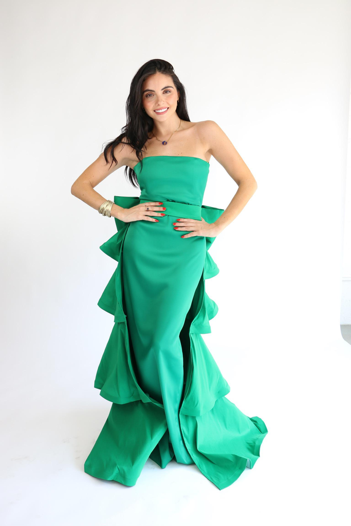 Cristal Dress Green