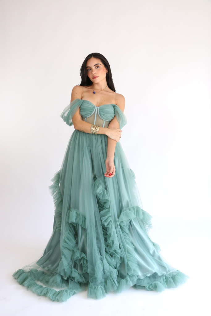 Aurora Dress Mint