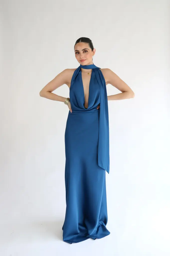 Luvia Dress Teal