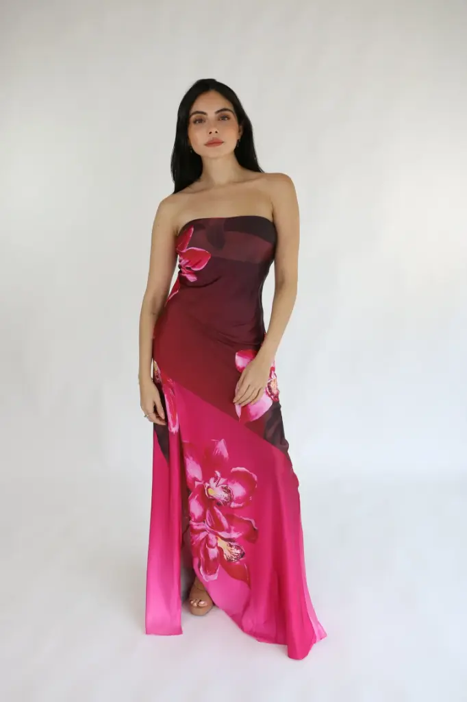 Niebla Rosa Dress