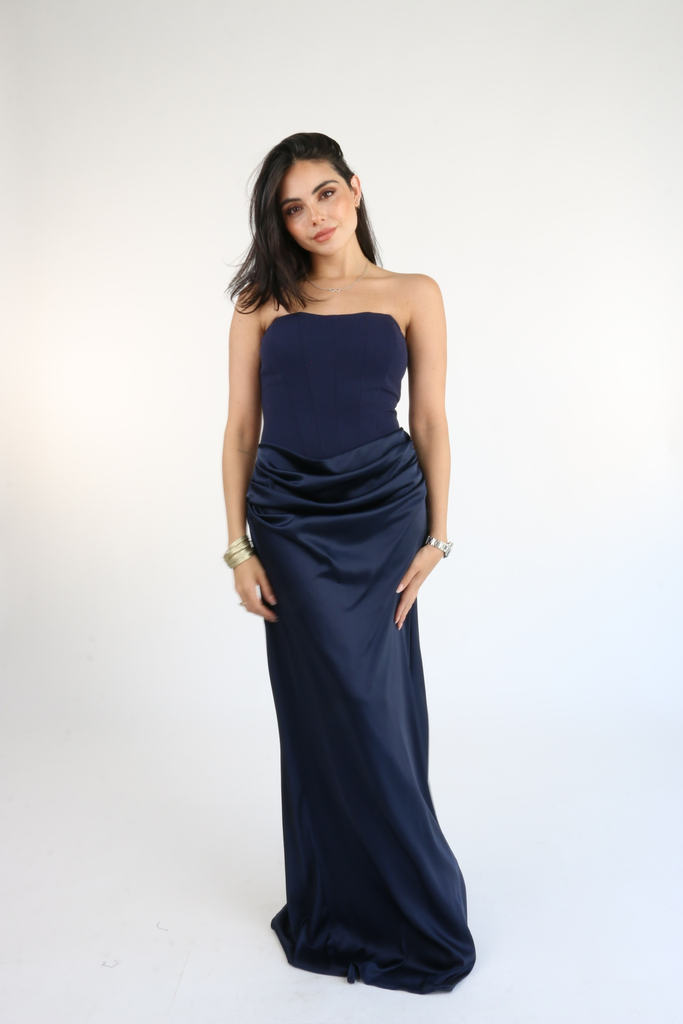Ivy Dress Navy